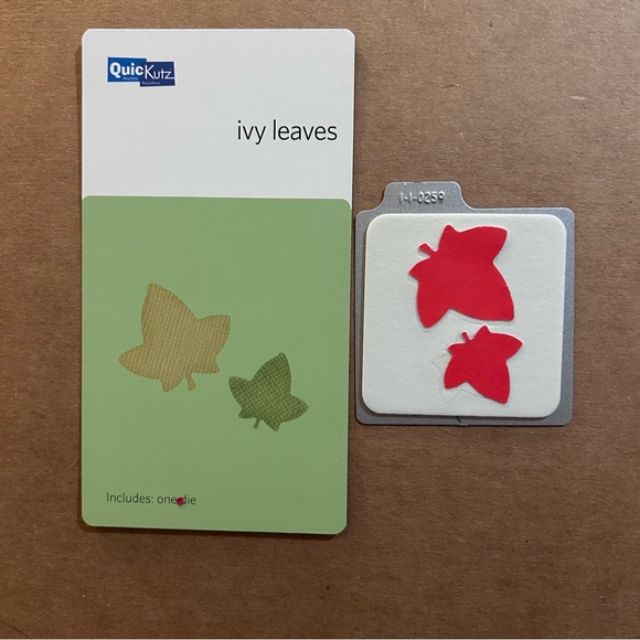 Quickutz LEAF, VINE, GRASS, FLOWER BUD & FLOWER die - Picture 2 of 8